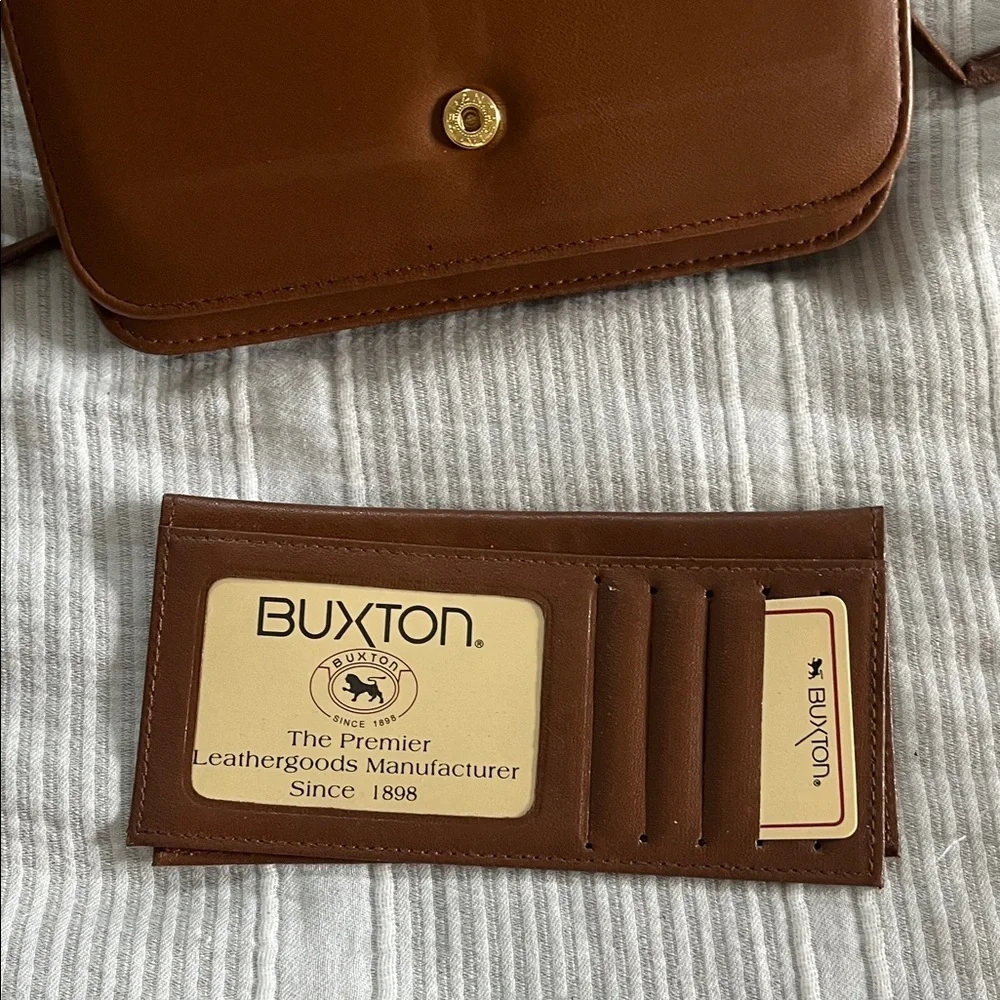 Vintage Leather Buxton Purse